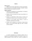 Objetivos Objetivo general Metodología