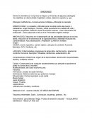 SINDROMES Síndrome Geriátricos: Conjuntos de Signos y Síntomas de algunas patologías