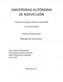 Ensayo- Metodos de conservacion