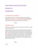 GEOMETRIA: EL CAMINO HACIA LA GEOMETRIA