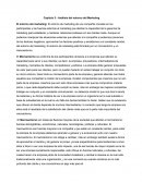 Análisis del entorno del Marketing