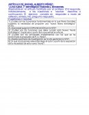 ARTÍCULO DE RAFAEL ALBERTO PÉREZ : "¿Una nueva Tª estratégica? Razones y sinrazones