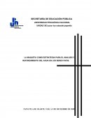 LA MAQUETA COMO ESTRATEGIA PARA EL ANALISIS Y REFORZAMIENTO DEL AGUA EN LOS SERES VIVOS