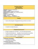 Asignatura: Exploración a la Naturaleza