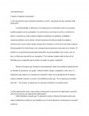 Actividad primera Conteste el siguiente cuestionario