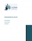 PREVENCIÓN DEL DELITO EQUIPAMIENTO CAPACITACIÓN SEGURIDAD