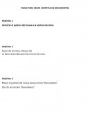 PASOS PARA CREAR CARPETAS EN DOCUMENTOS