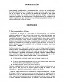 Ensayo: Como Saber delegar