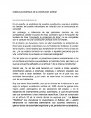 Analisis al preambulo de la constitucion politica colombiana de 1991