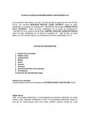 PLAN DE ACCIÓN DE DISTRIBUCIONES CONSTRUCEM S.A.S