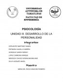 DESARROLLO DE LA PERSONALIDAD