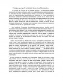 Principios que rigen la Jurisdicción Contencioso Administrativa