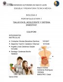 Salud en el adolecente y sistema digestivo
