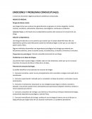 EMOCIONES Y PROBLEMAS CONDUCUTUALES