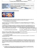 TALLER 3. LITERATURA ESPAÑOLA CONTEMPORÁNEA