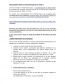 INDICACIONES PARA LA PARTICIPACIÓN EN EL FORO 2