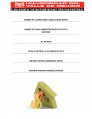 Administracion de costo en la industria