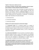 PSICOLOGIA Explique las tres partes esenciales de la democracia integral