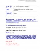 FILOSOFÍAS DE AGENCIAS: UNA APROXIMACIÓN A DIFERENTES REFERENCIAS METODOLÓGICAS EN LA ACTIVIDAD PUBLICITARIA.