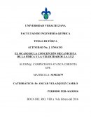 Ensayo el ocaso de la concepción mecanicista de la física y la velocidad de la luz