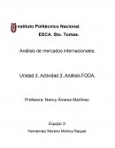 FODA Análisis de mercados internacionales