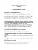 Las regiones en la economía Mundial Actual