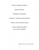 Como es que se da la Clasificacion de los materiales