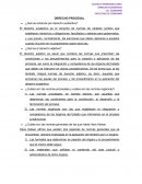 Derecho procesal. ¿Qué se entiende por derecho sustantivo?