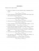 Encuesta sobre proyecto de artes marciales