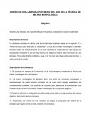 DISEÑO DE UNA LÁMPARA POR MEDIO DEL USO DE LA TÉCNICA DE MATRIZ MORFOLÓGICA