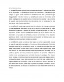 Ensayo: Estratificación social