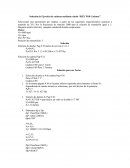 Solución de Ejercicio de cadenas mediante cátalo “REX 7010 Cadenas”