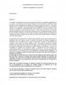 Caso hipotetico de consultorio juridico.