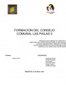 FORMACION DEL CONSEJO COMUNAL LAS PAILAS II