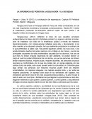LA DIFERENCIA DE PODER EN LA EDUCACIÓN Y LA SOCIEDAD