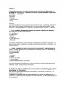 Describa brevemente el modelo del proceso de comunicación