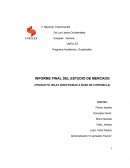 INFORME FINAL DEL ESTUDIO DE MERCADO (PRODUCTO VELAS INSECTICIDAS A BASE DE CITRONELLA)