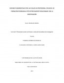 Razones por las que un estudiante esta relacionado con la investigación
