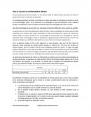 Uso de la estrategia de persecución y la estrategia al nivel de utilización como puntos de partida