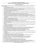 GUÍA DE ESTUDIO PARA LA MATERIA DE ECONOMÍA INTEGRAL.