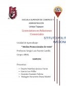 Medios promocionales de venta