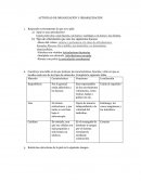 Actividad de organización y jerarquización ¿Qué es una articulación?