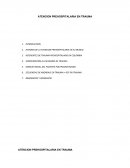 ATENCION PREHOSPITALARIA EN TRAUMA