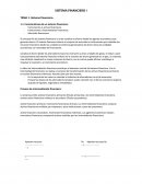 Sistema financiero español. Características de un sistema financiero