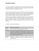 Descripción detallada de las actividades llevadas a cabo en la EI que formarían parte de la rutina que indica al niño/a que se acerca el momento de la siesta