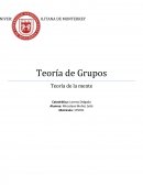 Teoría de Grupos Teoría de la mente