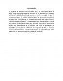 DESCENSO ACADÉMICO EN LOS ÚLTIMOS AÑOS EN CÓRDOBA