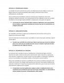 Actividad Derecho empresarial Articulo 14. Personalidad juridica