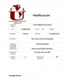 Planificación Jardín de niños: “Laura Méndez de Cuenca”