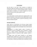 Centralismo. FEDERALISMO